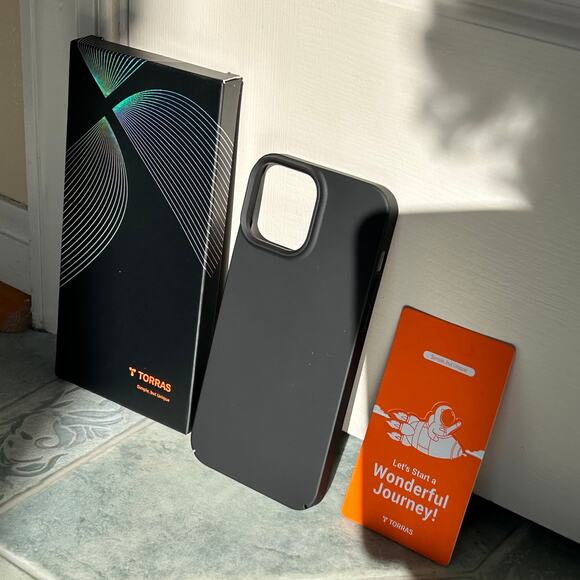 New Torras Black Magnetic iPhone 13 Pro Max Cell Phone Case - Picture 5 of 11